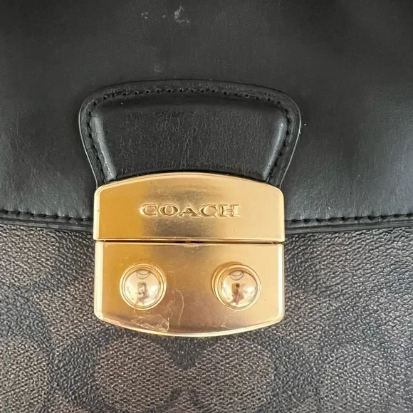 Coach Avary Tote In Signature Canvas Handbag - Picture 11 of 15